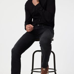 JAKE SLIM LEG IN DEEP SMOKE ATHLETIC