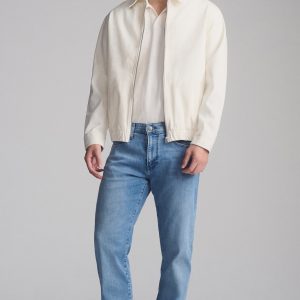 JAKE SLIM LEG IN LIGHT TONAL BRUSHED SUPERMOVE