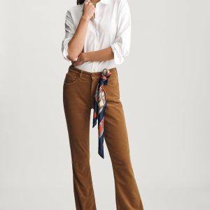 MOLLY BOOTCUT IN CAMEL CORD