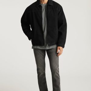 JAKE SLIM LEG IN MID SMOKE SUPERMOVE