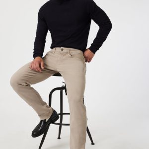 MARCUS SLIM STRAIGHT LEG IN LATTE LUXE TWILL